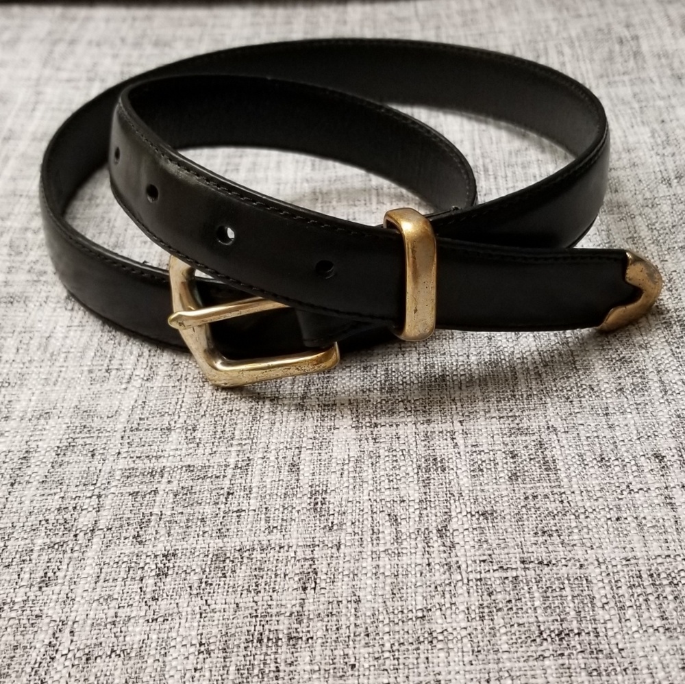 Fossil Belt with Gold Buckle